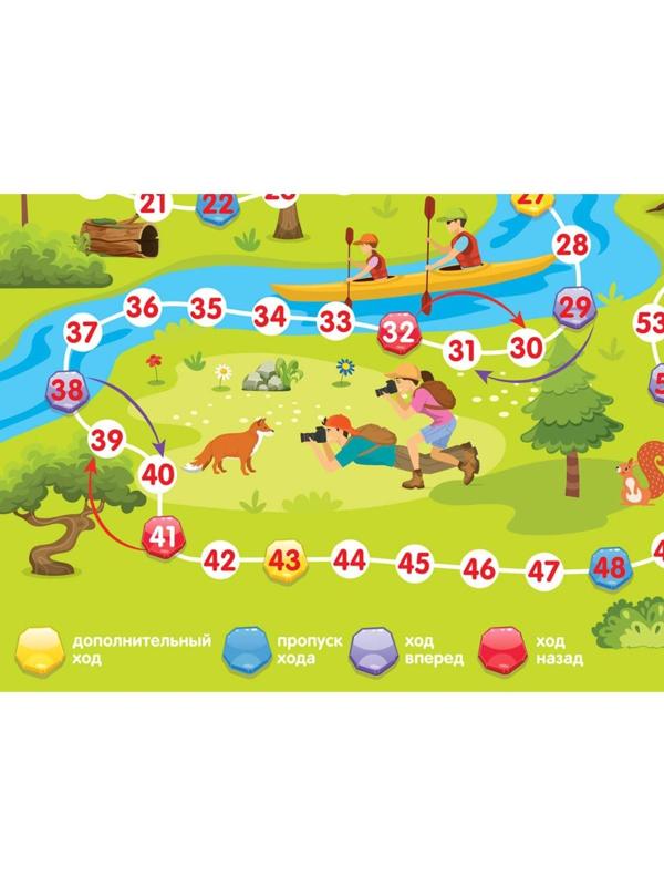 Настольная игра-ходилка «В лесу, 04745