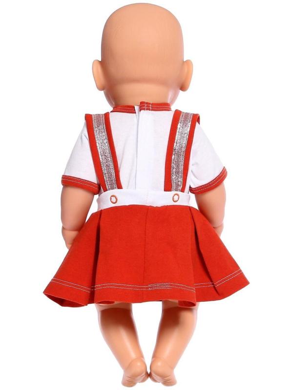 Одежда для кукол «Кофточка с сарафаном»