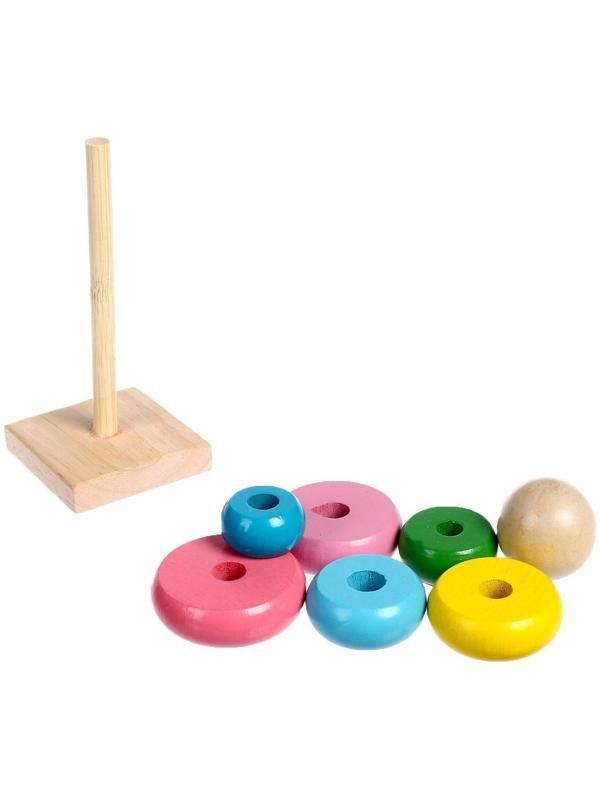 Развивающая игрушка «Пирамидка для малышей»