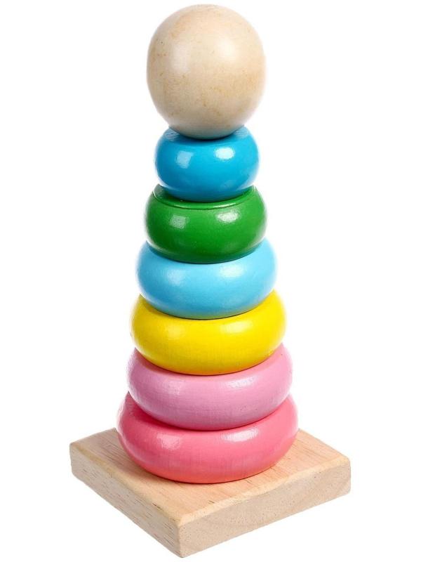Развивающая игрушка «Пирамидка для малышей»