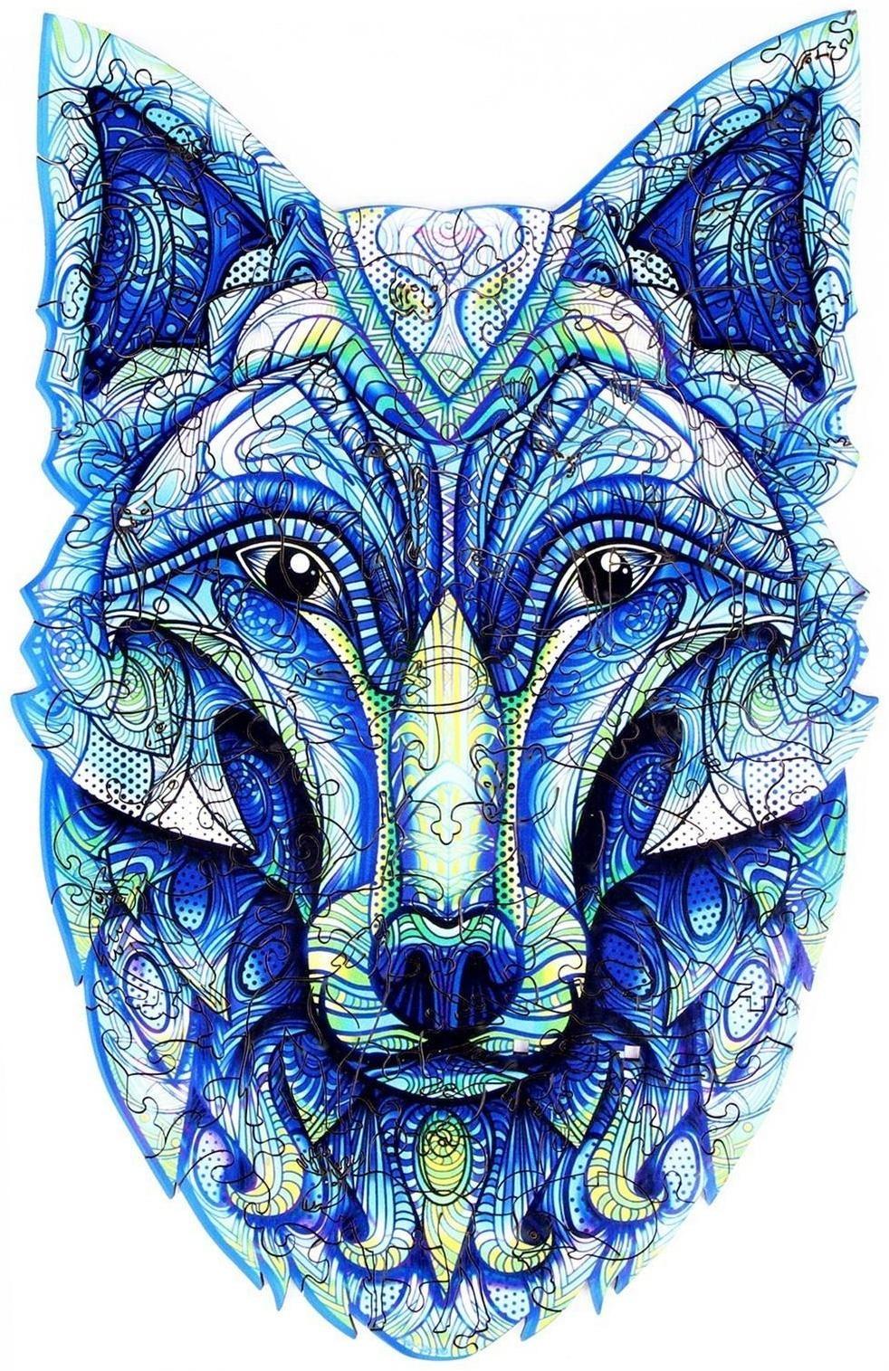 Пазл деревянный фигурный «Мудрый охотник»