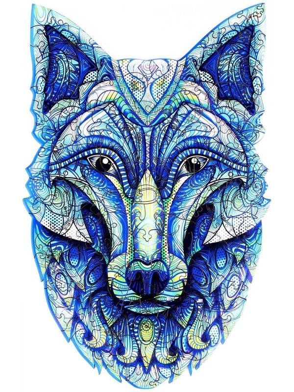 Пазл деревянный фигурный «Мудрый охотник»