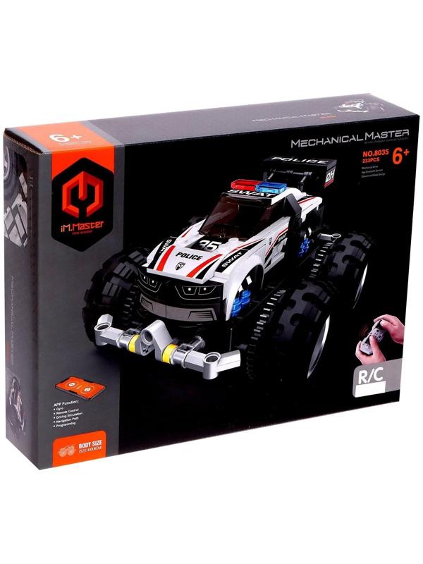 Конструктор радиоуправляемый «Полицейский бигфут», 233 детали