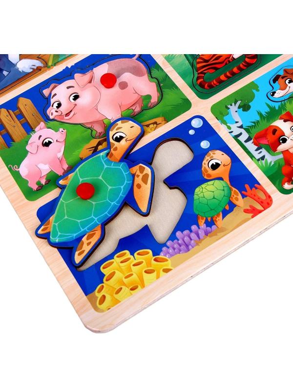 Рамка - вкладыш «Мама и малыши»