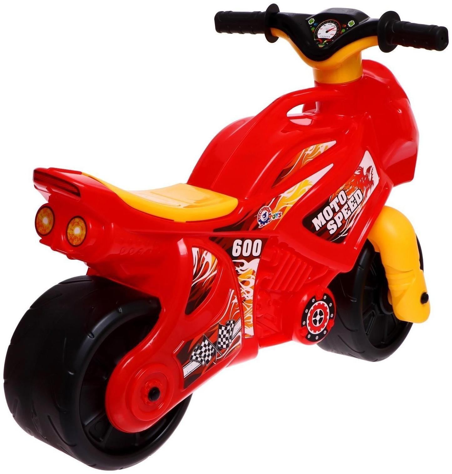 Игрушка «Мотоцикл», цвет красный