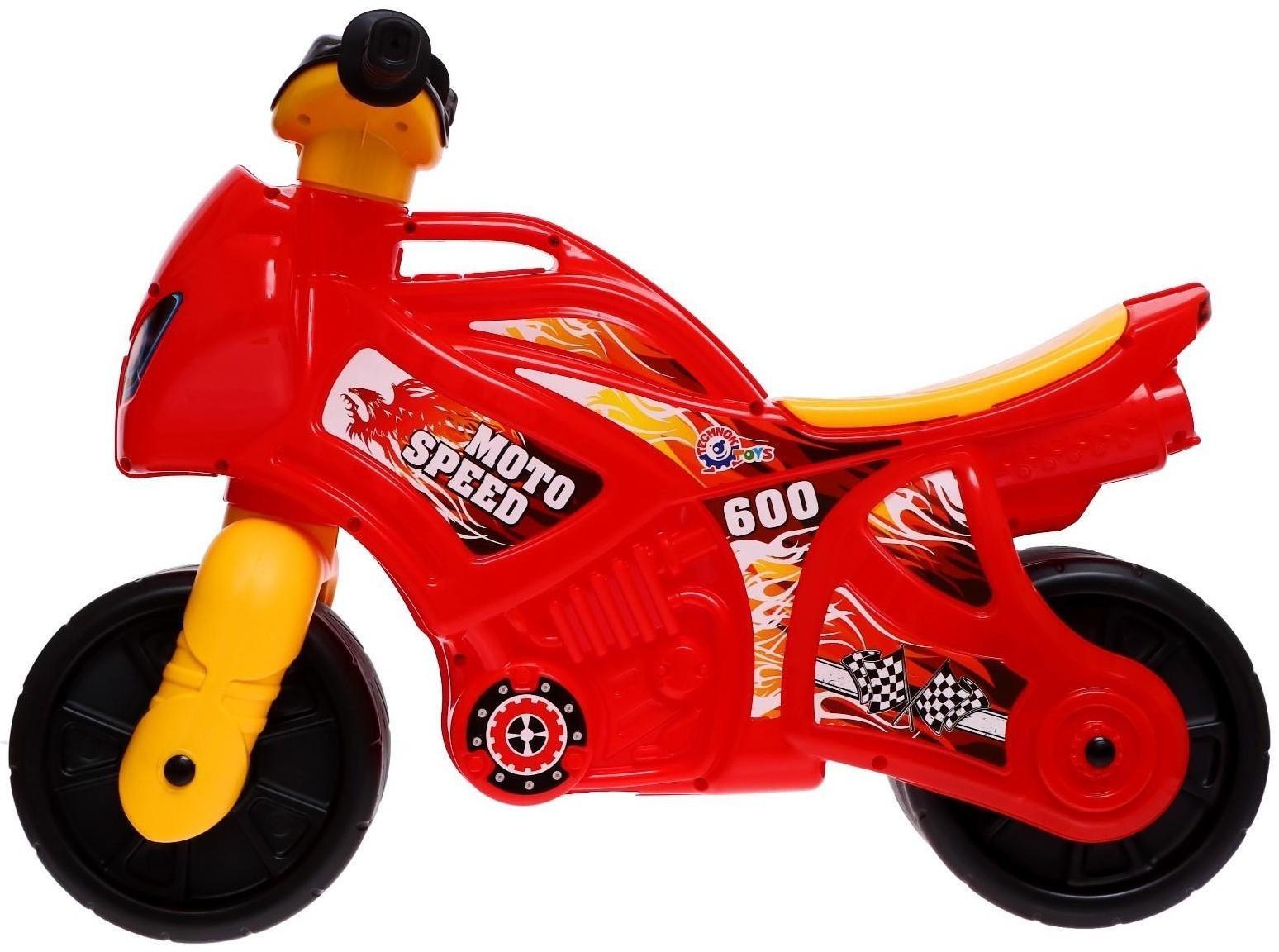 Игрушка «Мотоцикл», цвет красный