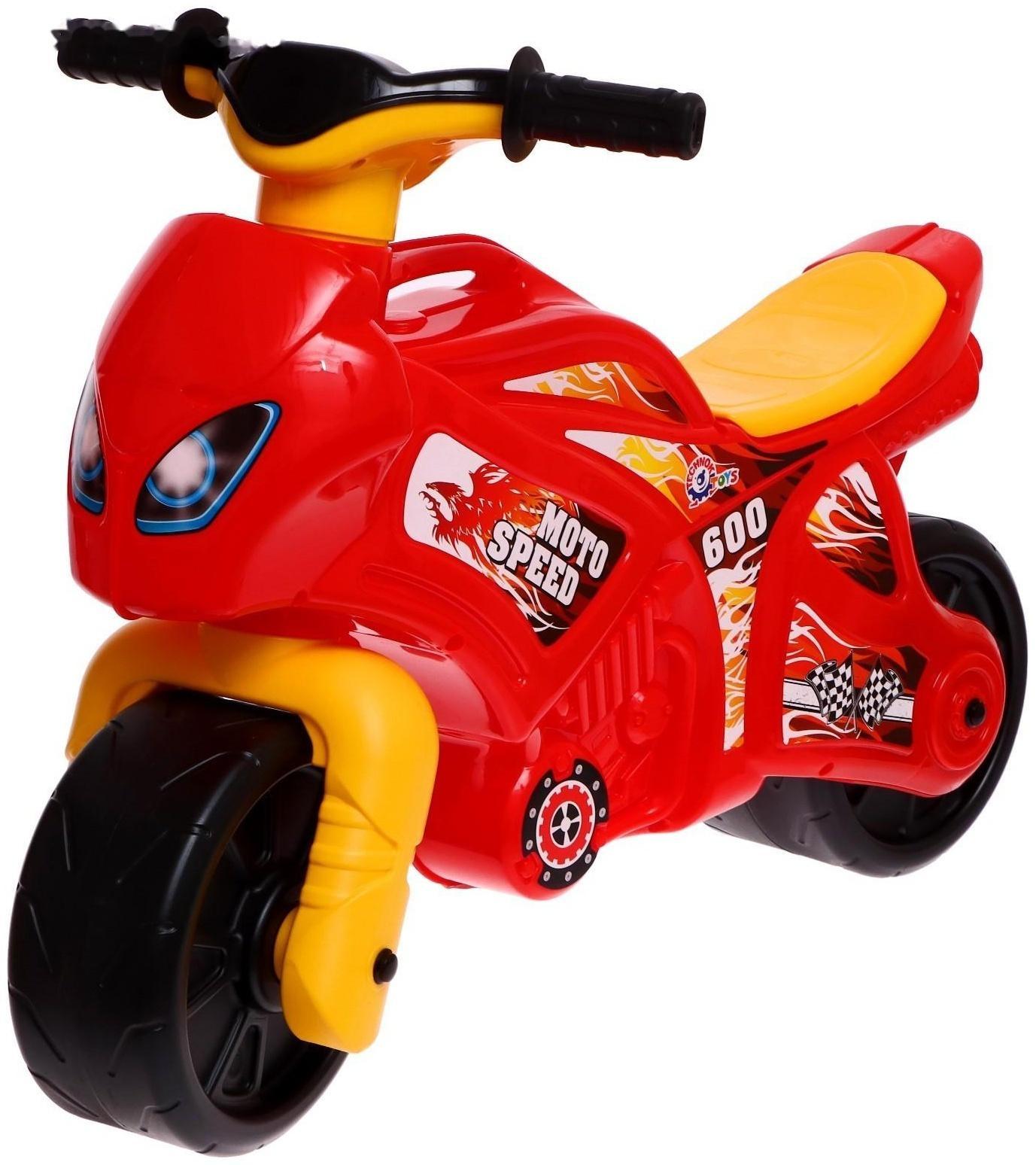 Игрушка «Мотоцикл», цвет красный