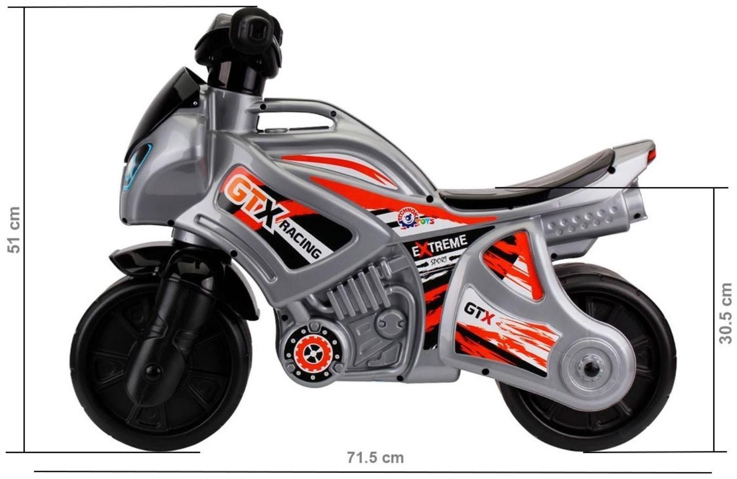 Игрушка «Мотоцикл», цвет серый