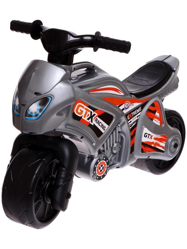 Игрушка «Мотоцикл», цвет серый