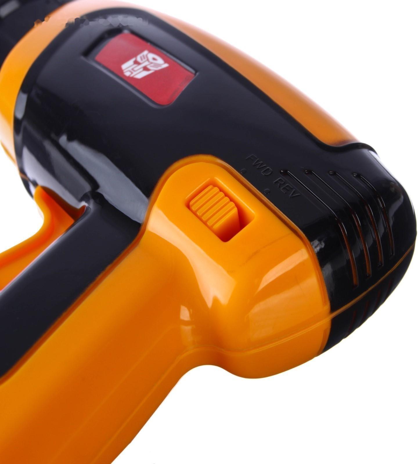 Шуруповёрт Трансформеры, 3 насадки, работает от батареек, Transformers