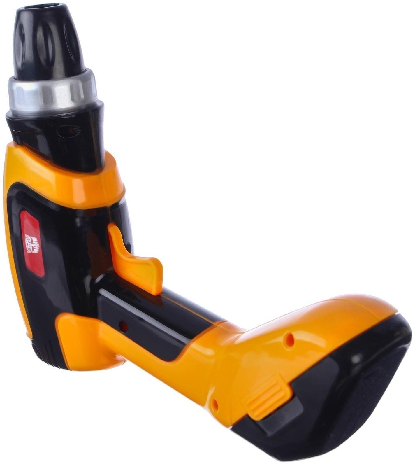 Шуруповёрт Трансформеры, 3 насадки, работает от батареек, Transformers