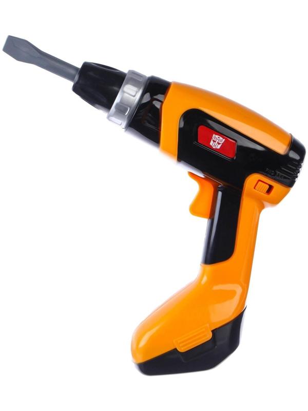 Шуруповёрт Трансформеры, 3 насадки, работает от батареек, Transformers