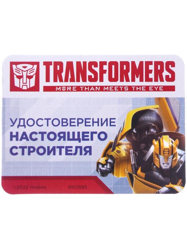 Шуруповёрт Трансформеры, 3 насадки, работает от батареек, Transformers