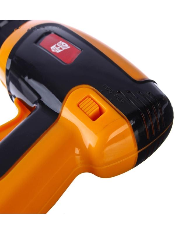 Шуруповёрт Трансформеры, 3 насадки, работает от батареек, Transformers