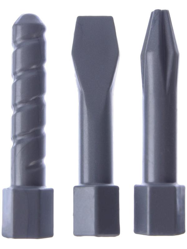 Шуруповёрт Трансформеры, 3 насадки, работает от батареек, Transformers