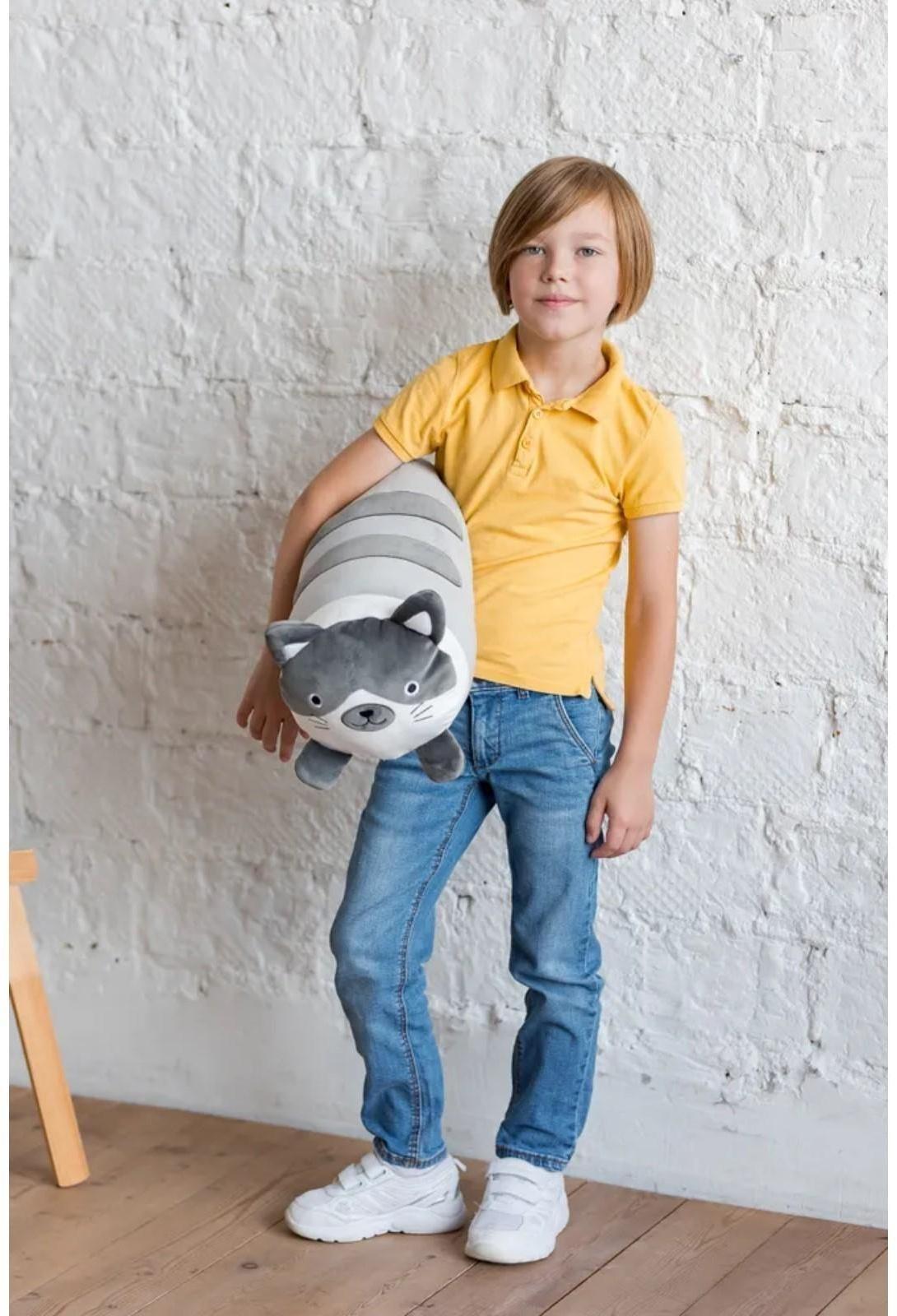 Мягкая игрушка «Кот», цвет серый, 45 см