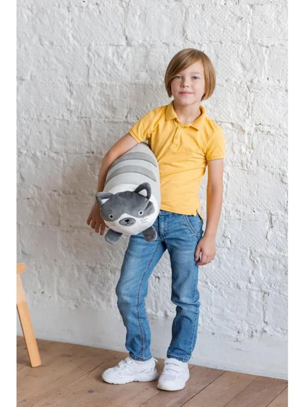 Мягкая игрушка «Кот», цвет серый, 45 см