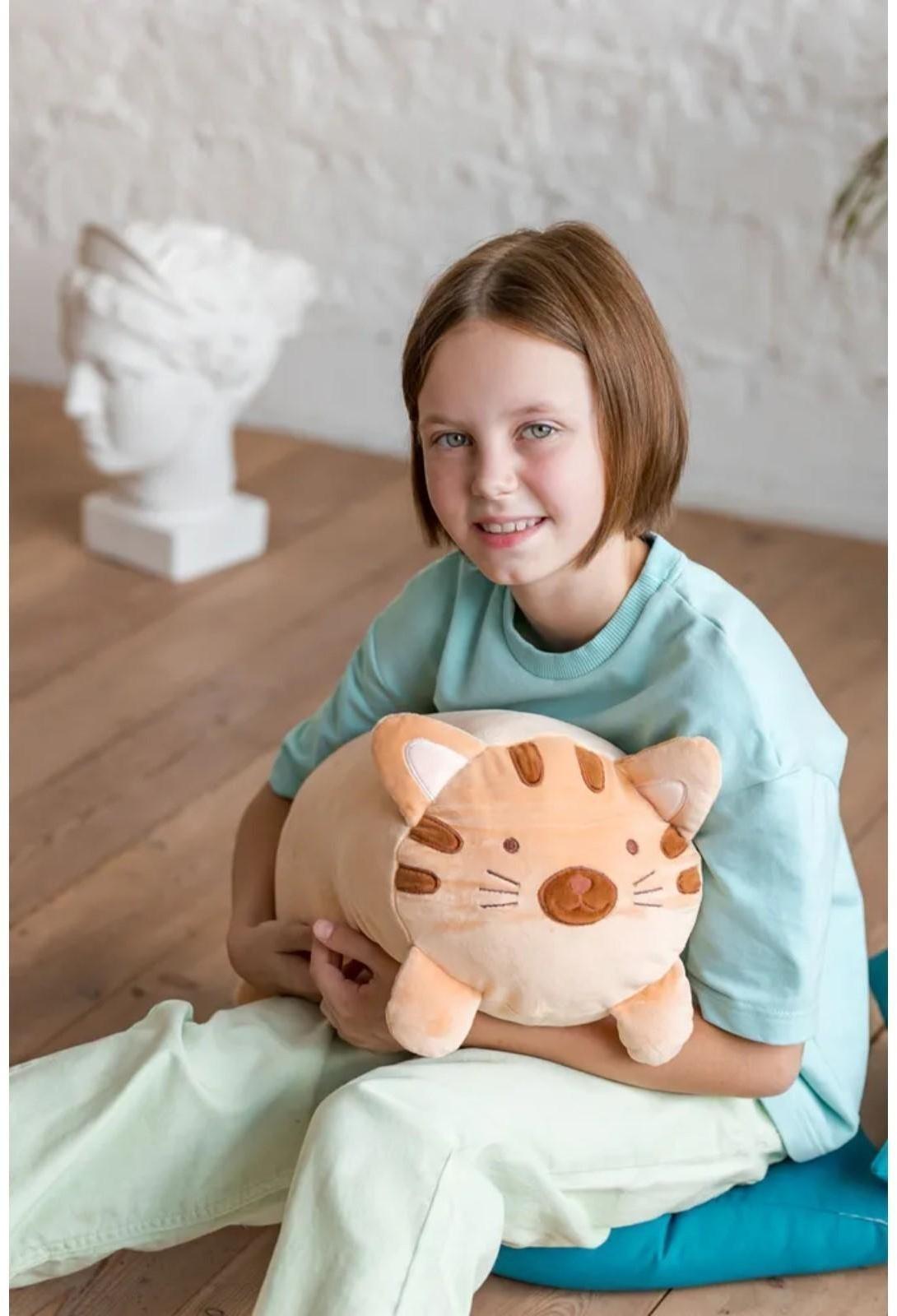 Мягкая игрушка «Кот», цвет рыжий, 45 см