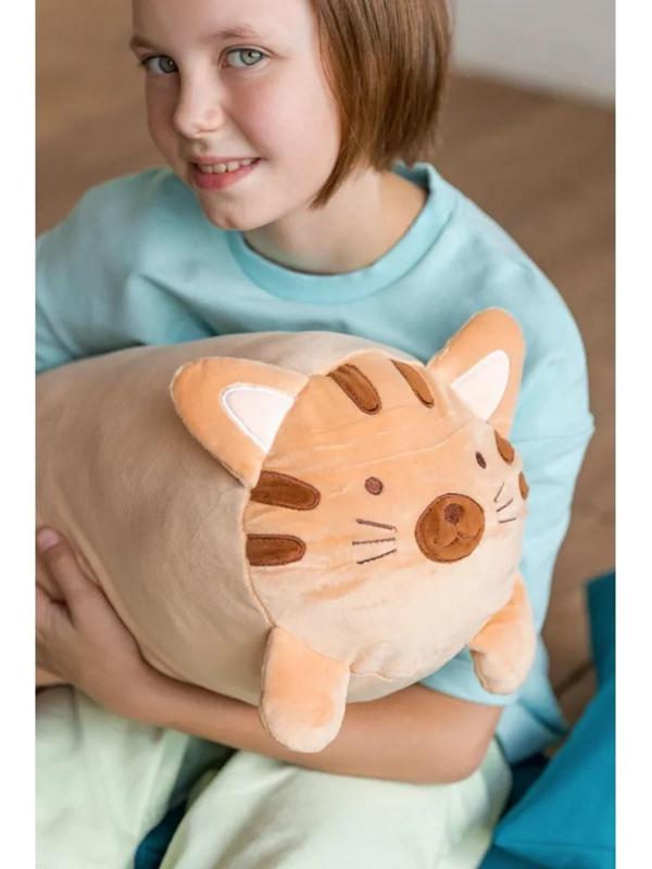 Мягкая игрушка «Кот», цвет рыжий, 45 см