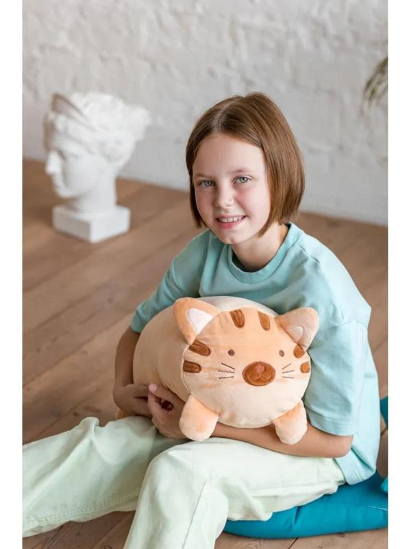Мягкая игрушка «Кот», цвет рыжий, 45 см