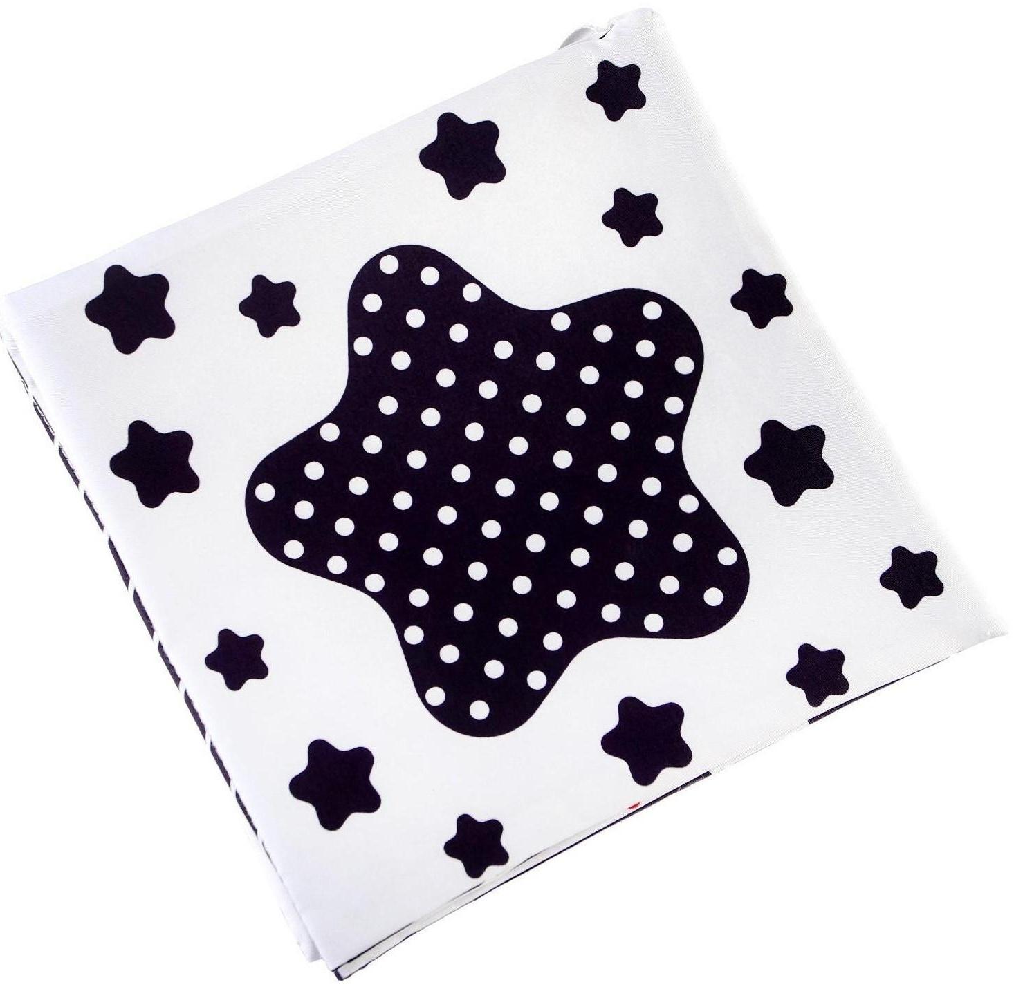 Мягкая книжка-бортик на кроватку по методике Г. Домана «Крохи», с шуршалкой