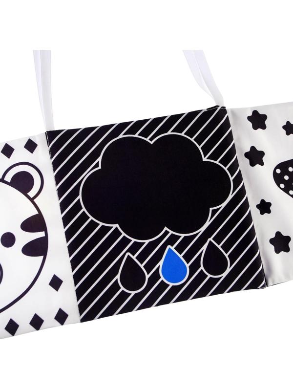 Мягкая книжка-бортик на кроватку по методике Г. Домана «Крохи», с шуршалкой