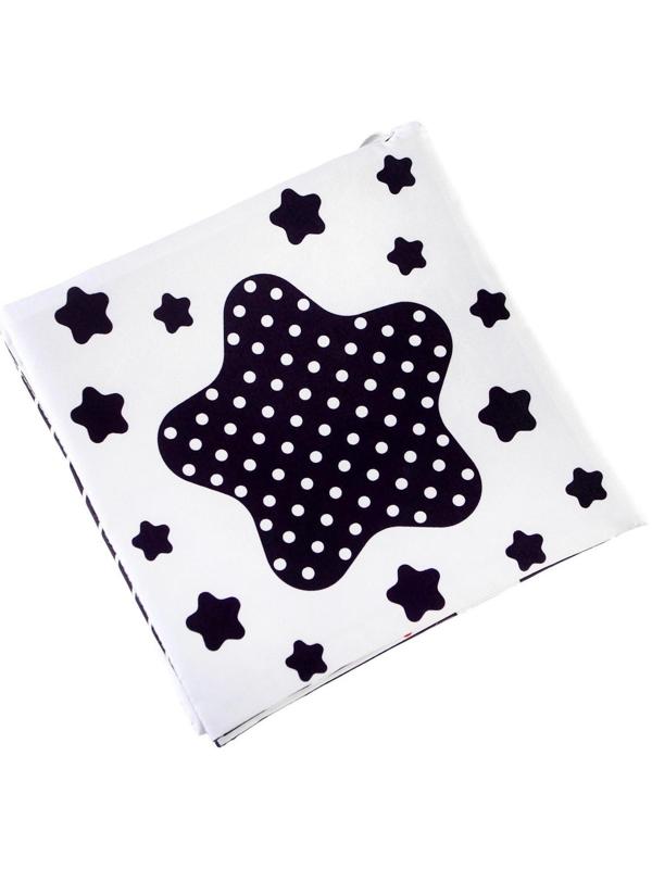 Мягкая книжка-бортик на кроватку по методике Г. Домана «Крохи», с шуршалкой