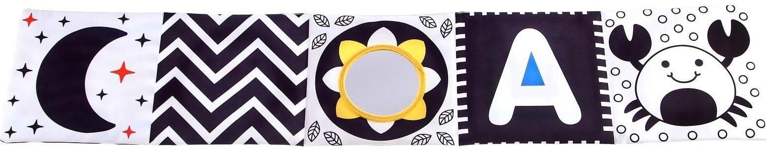 Мягкая книжка-бортик на кроватку по методике Г. Домана «Малыши», с шуршалкой