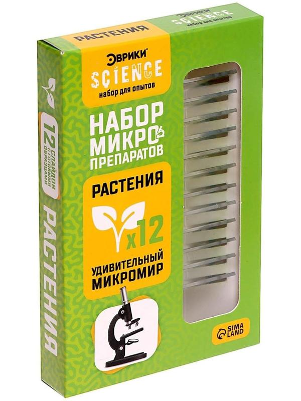 Набор для опытов «Набор микропрепаратов», растения