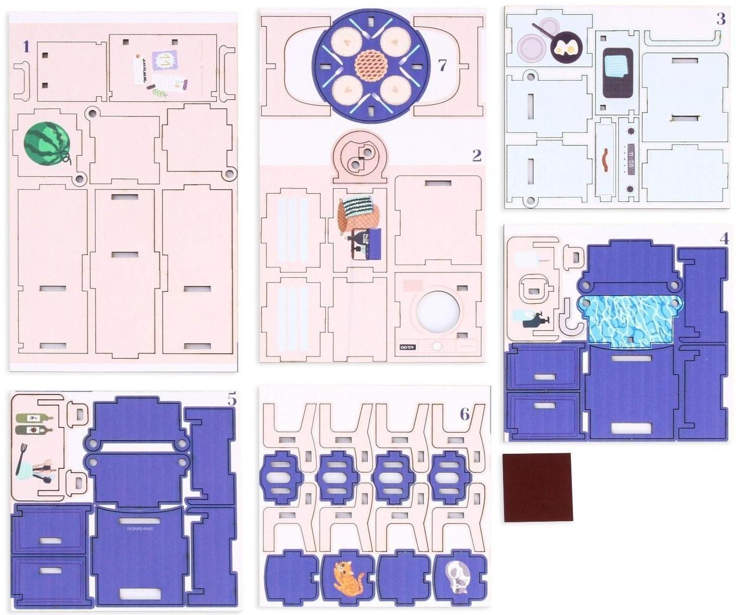 Кукольная мебель «‎Кухня»‎
