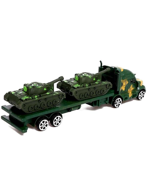 Грузовик инерционный «Военный автовоз»