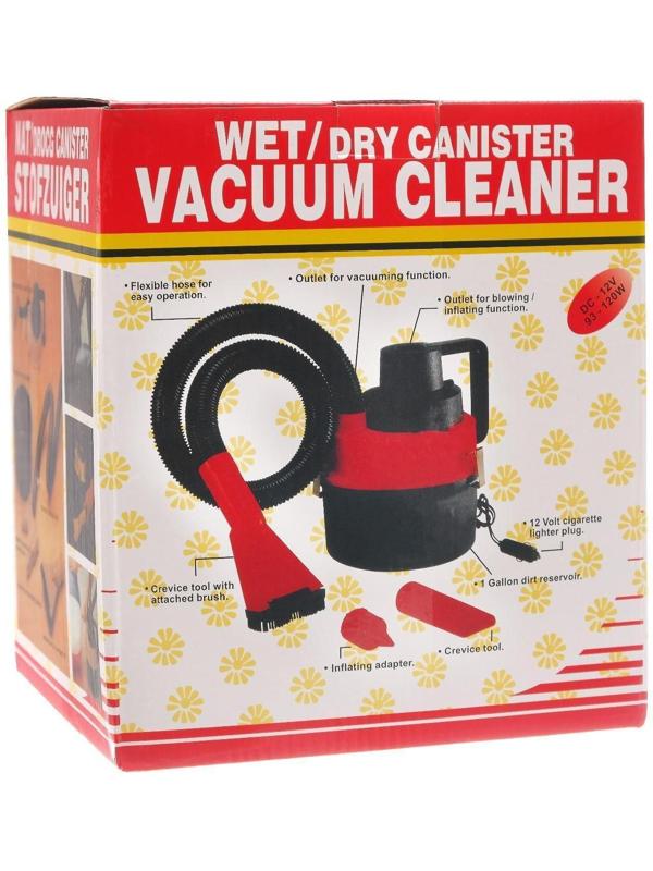 Пылесос автомобильный, 90 Вт, 12 В