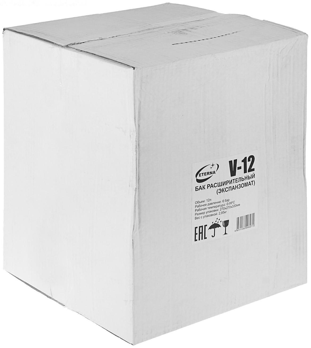 Бак расширительный ETERNA , для систем отопления, 12 л