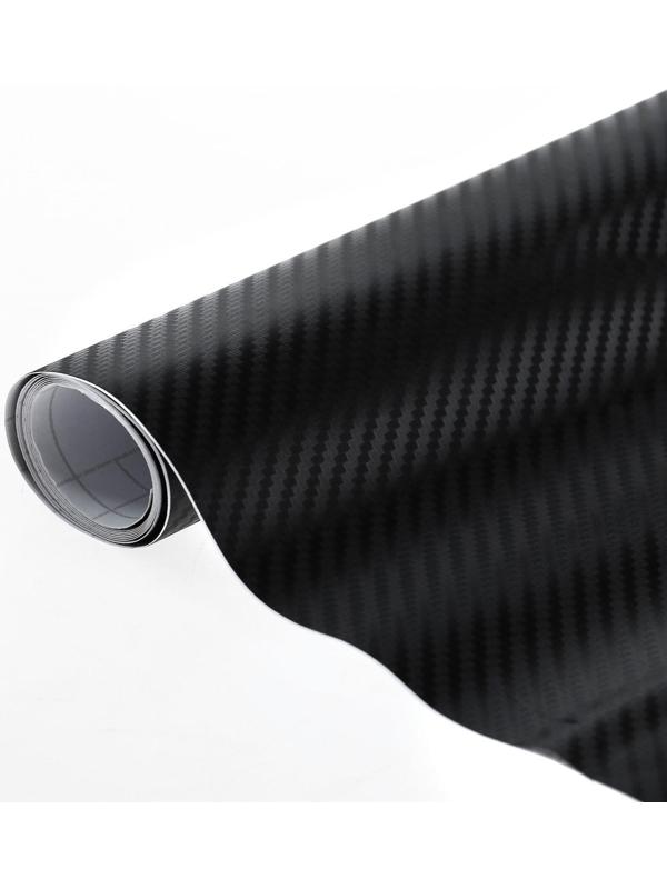 Пленка карбон 3D, самоклеящаяся, 25x30 см, черный