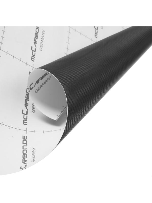 Пленка карбон 3D, самоклеящаяся, 75×200 см, черный