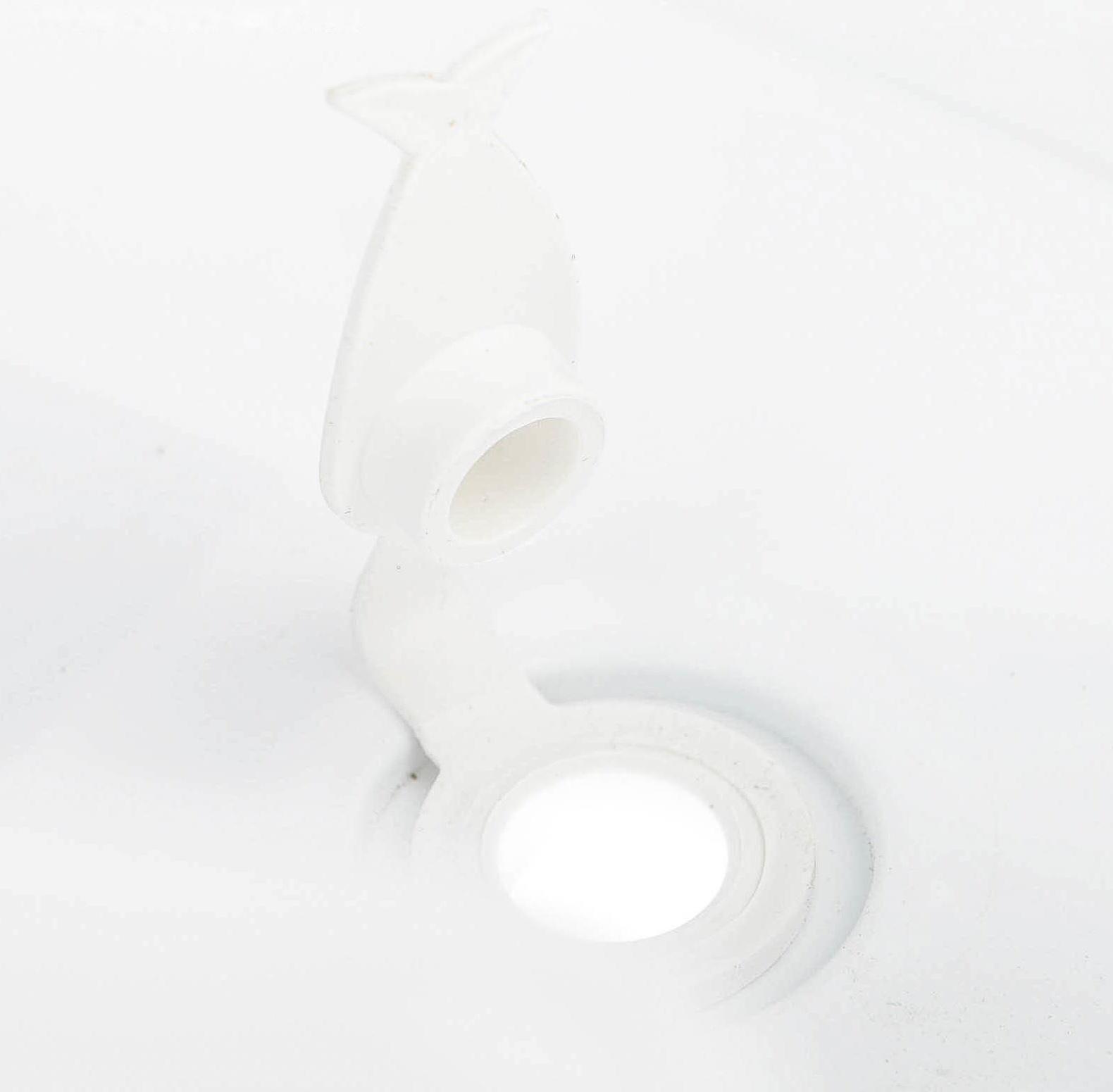 Ванна детская «Кролики» со сливом, 102 cм, цвет белый