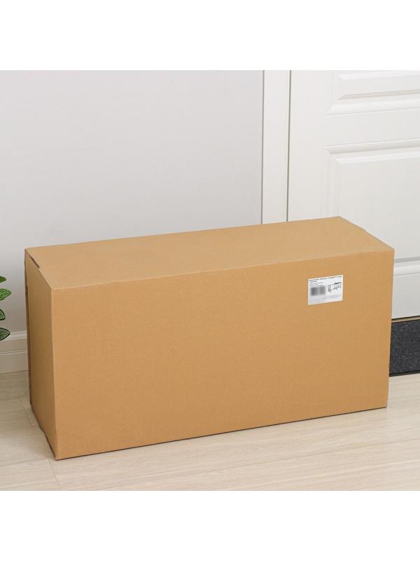 Подставка для обуви с сиденьем «Стандарт», 2 яруса, 90×32×40 см, цвет чёрный, форма МИКС