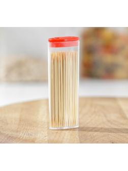 Зубочистки, 70-80 шт, цвет МИКС