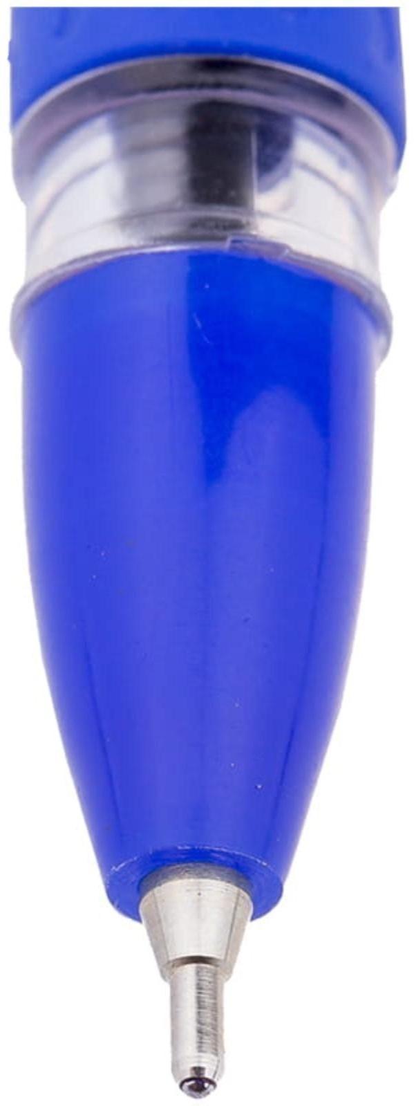 Ручка шариковая Luxor 1597 Spark, узел 0.7 мм, грип, синяя