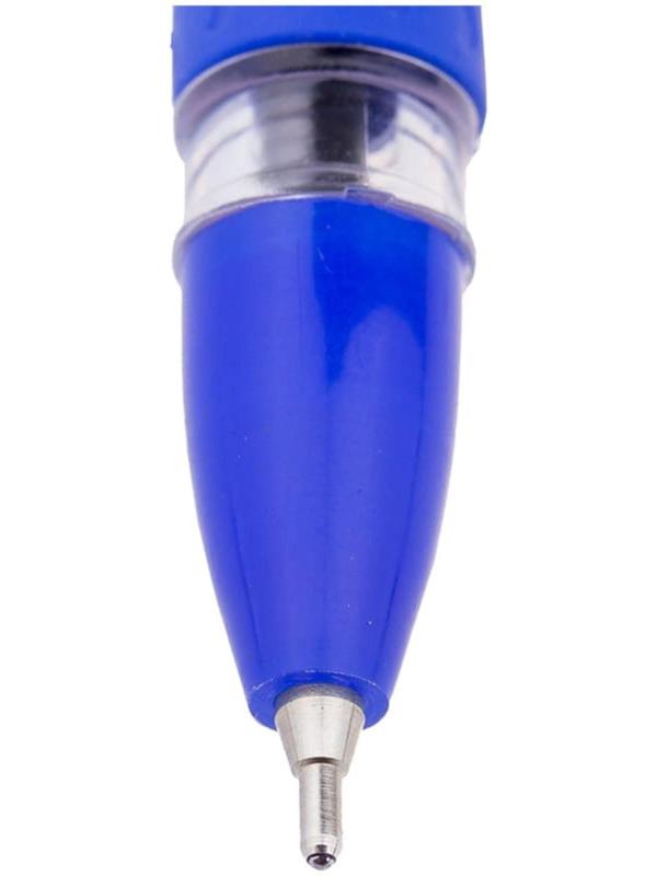 Ручка шариковая Luxor 1597 Spark, узел 0.7 мм, грип, синяя