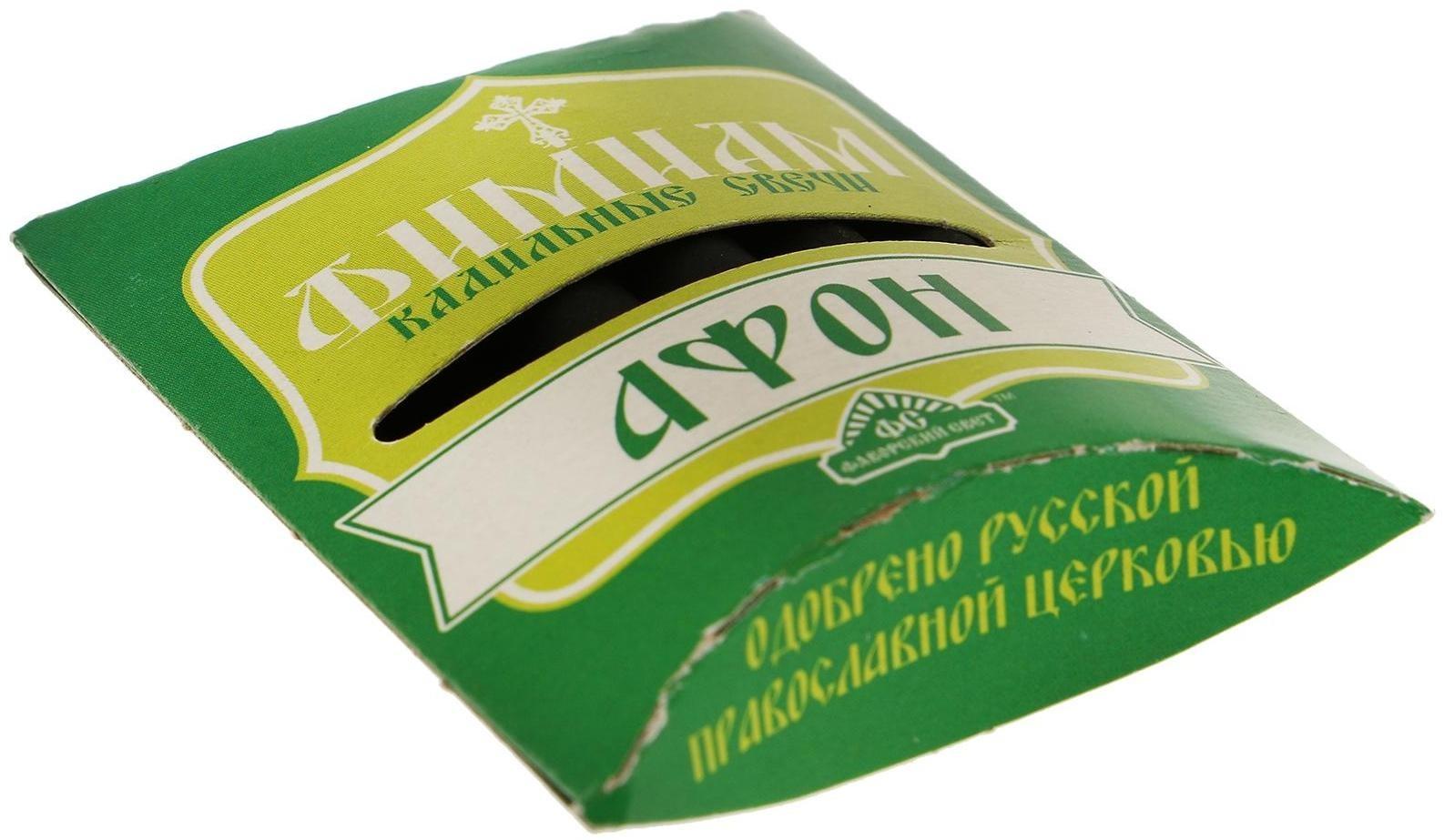 Набор традиционных русских благовоний Фимиам «Афон», малые