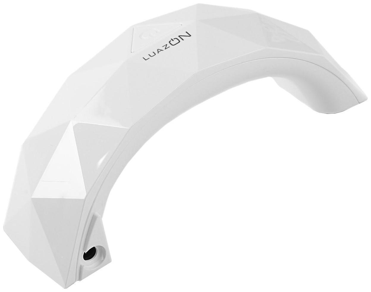 Лампа для гель-лака Luazon LUF-11, LED, 9 Вт, 3 диода, таймер 60 с, USB, белая