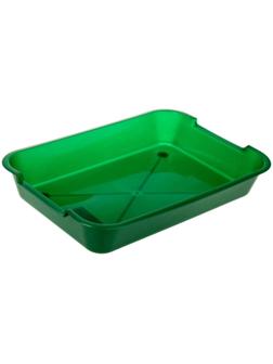 Туалет средний без сетки 36 х 26 х 6,5 см, зеленый