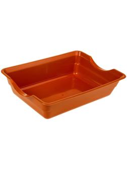 Туалет глубокий без сетки 36 х 26 х 9 см, коричневый