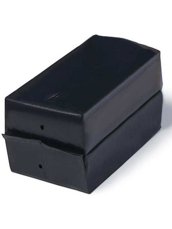 Пакет для рассады, 3 л, 11 × 30 см, полиэтилен толщиной 60 мкм, с перфорацией, чёрный, Greengo