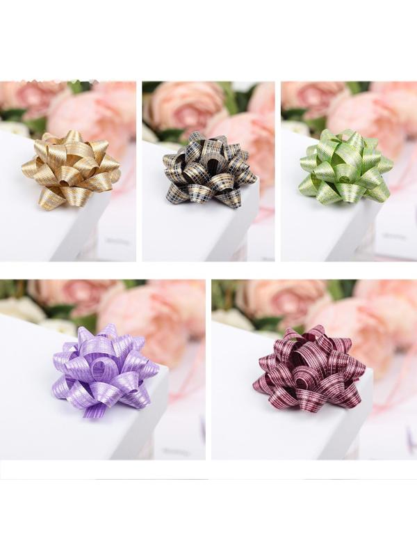 Бант-звезда №5 (ФАСОВКА 50 ШТ), МИКС