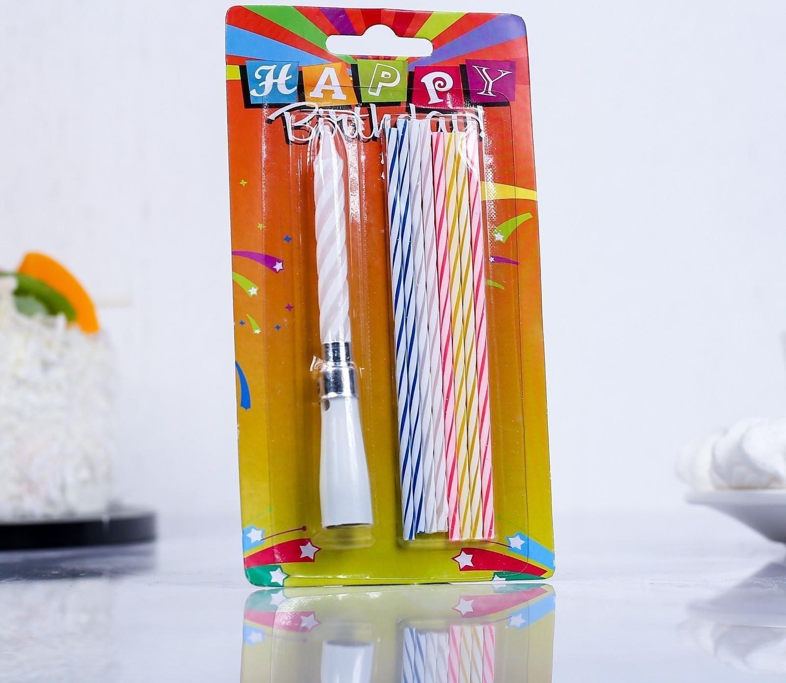 Набор свечей музыкальных (Коктейльные + 1 Музыкальная)