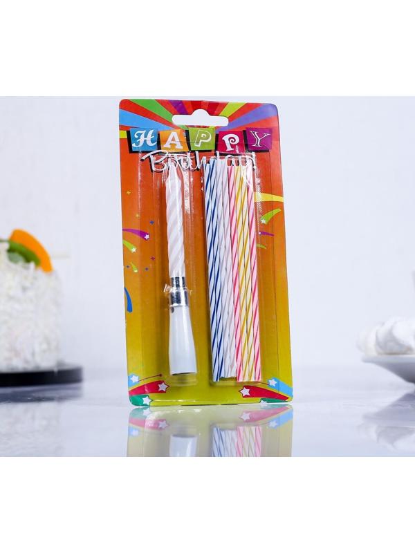 Набор свечей музыкальных (Коктейльные + 1 Музыкальная)