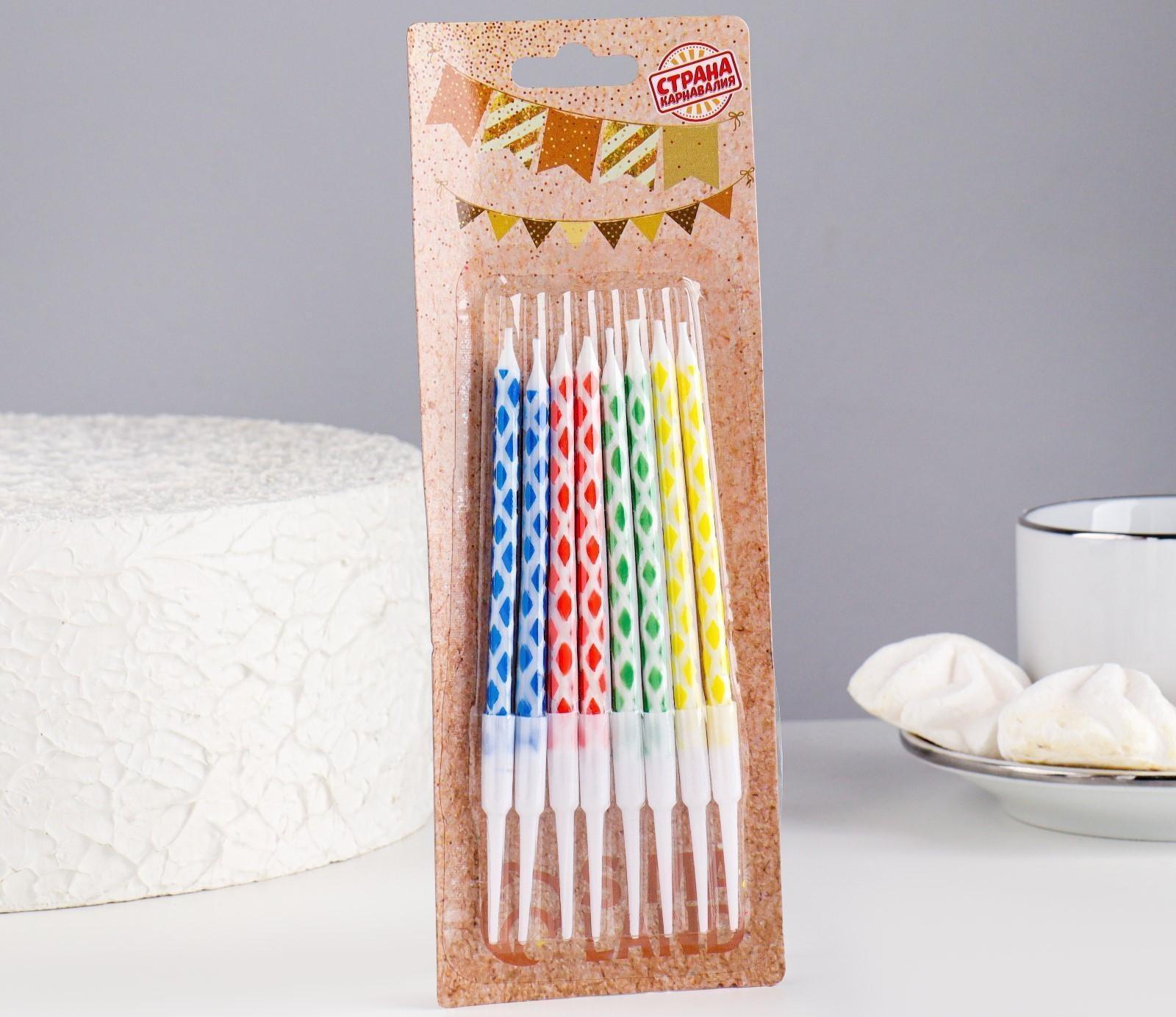 Свечи в торт 