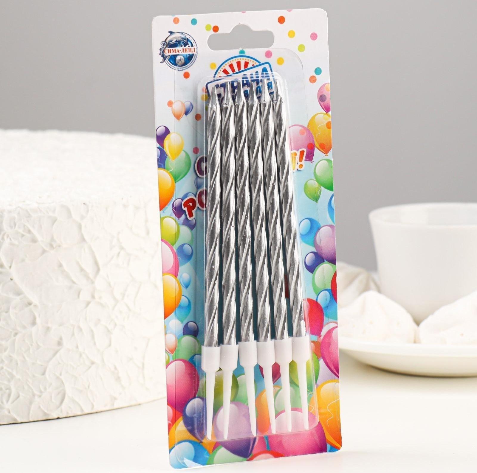 Свечи в торт 